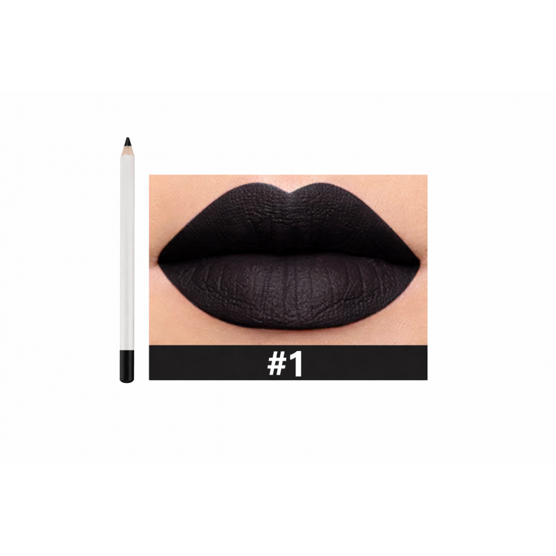 Crayon à Lèvres | Contour Précis & Longue Tenue | Glow Up By Nadia