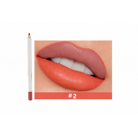 Crayon à Lèvres | Contour Précis & Longue Tenue | Glow Up By Nadia