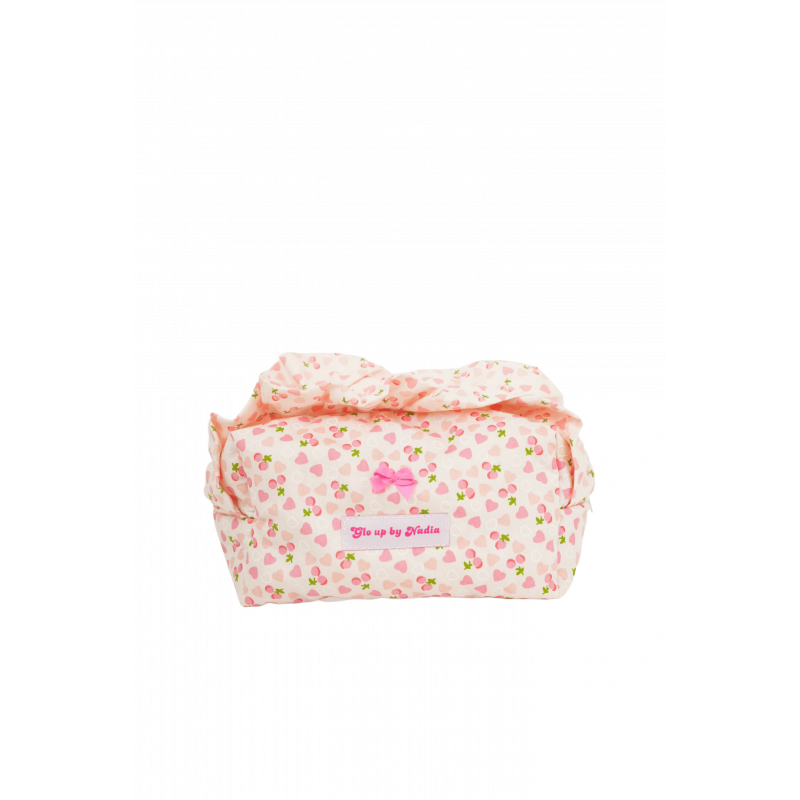 Pochette Maquillage en Coton | Pratique & Élégante | Glow Up By Nadia