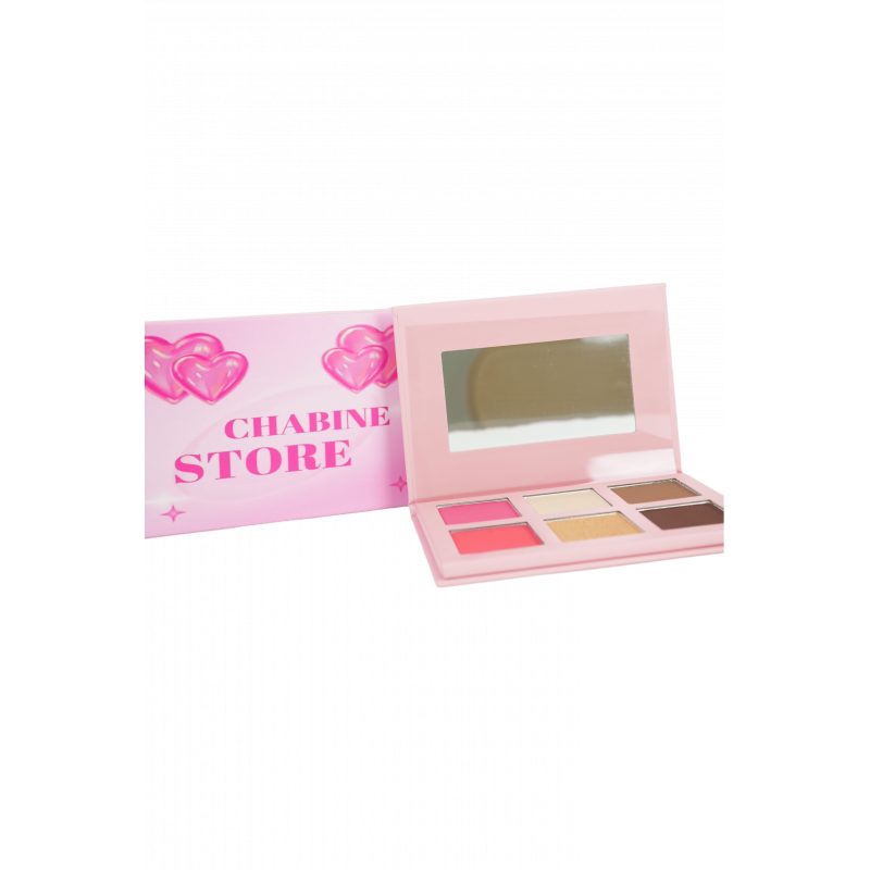 Palette Teint 6-en-1 | Contour, Blush & Glow | Glow Up By Nadia