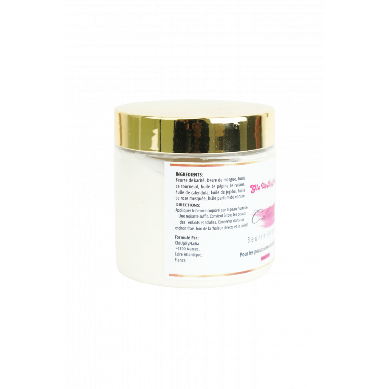 Beurre Corporel Calendula | Hydratation Intense | Glow Up By Nadia