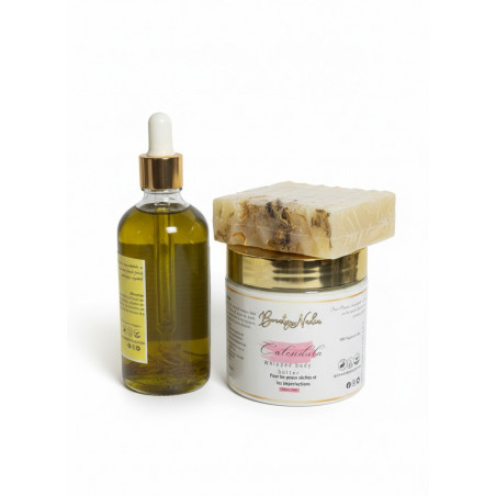 Gamme Complète Calendula | Routine Peau Apaisée | Glow Up By Nadia