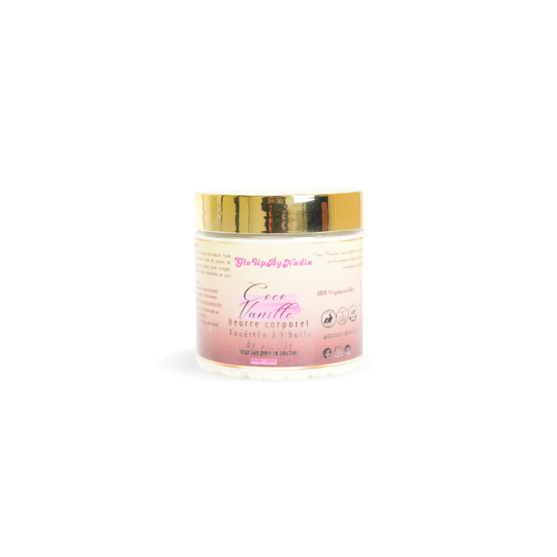 Beurre Corporel Fouetté Parfumé | Glow Up By Nadia