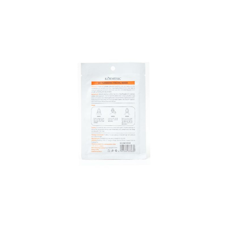 Masque pour visage - Curcuma